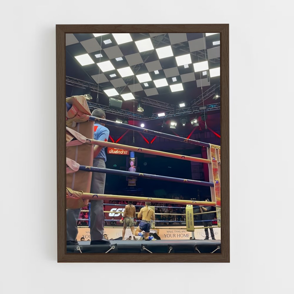 Poster Le Combat Éternel – affiche Muay Thai (vue 5)